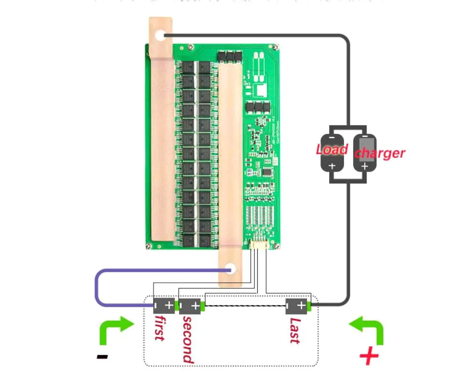 Подключение бмс 4 4S 3S 250A 12V Lifepo4 Защитная плата литий-ионного аккумулятора с балансировкой