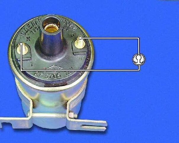 Подключение бобины ваз Ремонт ВАЗ 2108 (Лада Самара) : Проверка катушки зажигания