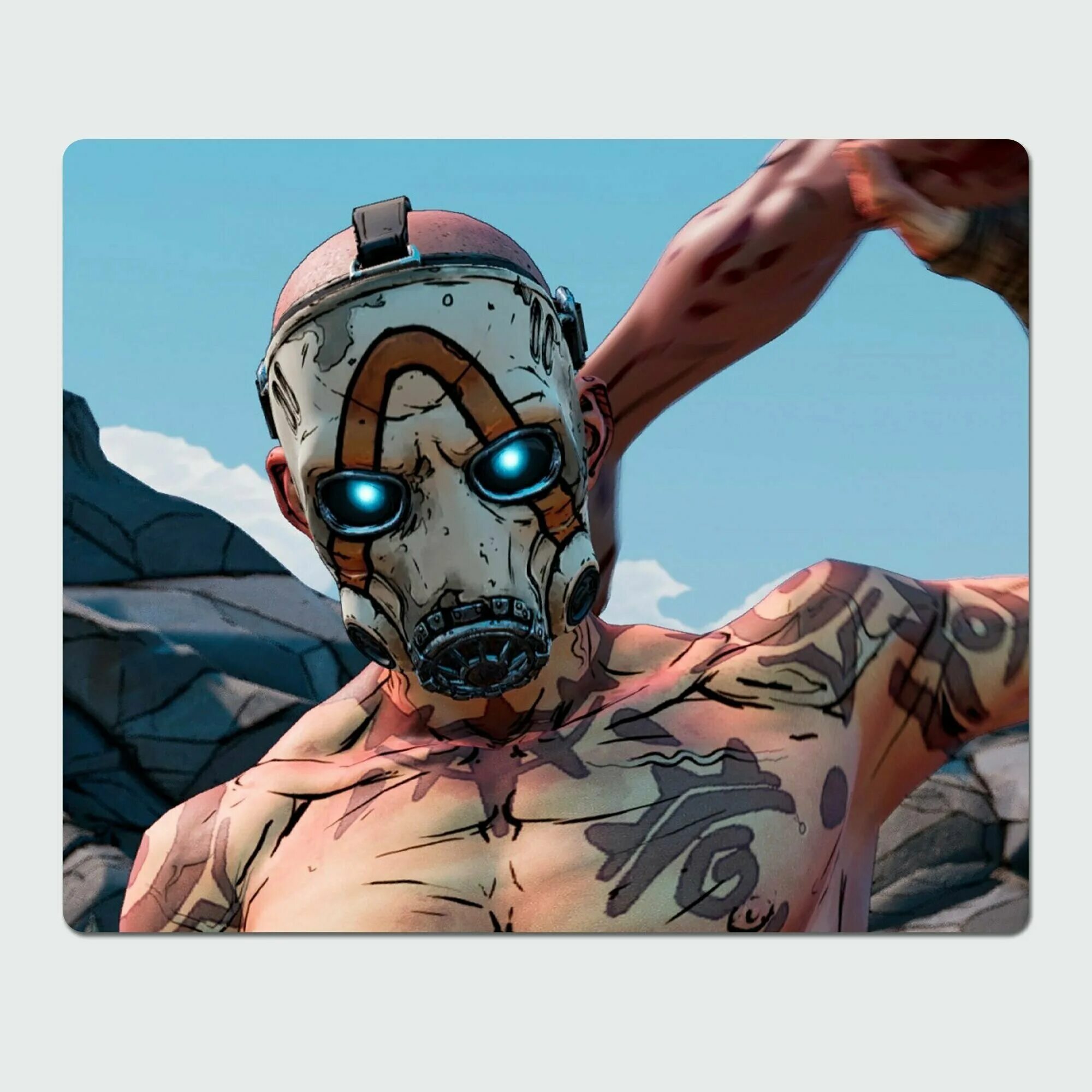 Подключение borderlands 3 Коврик для мышки круглый Borderlands 3 Bandit Mask - купить в интернет-магазине 