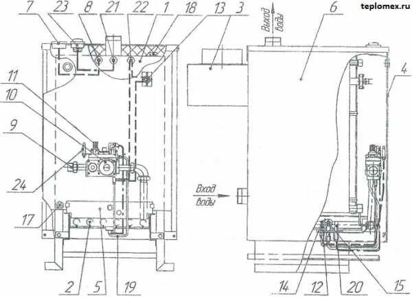 Подключение боринского котла Газовые котлы боринские инструкция по применению - Все инструкции и руководства 