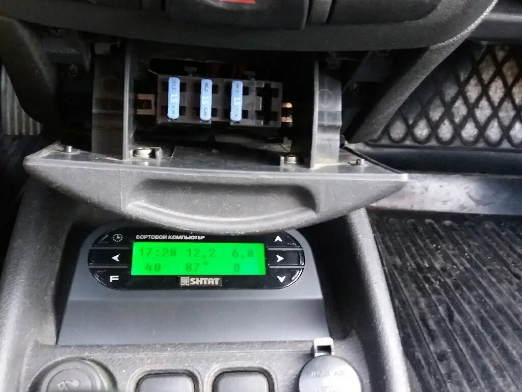 Подключение бортового компьютера калина 1 штат Установка БК Штат XE-Zoom - Lada Калина универсал, 1,6 л, 2012 года электроника 