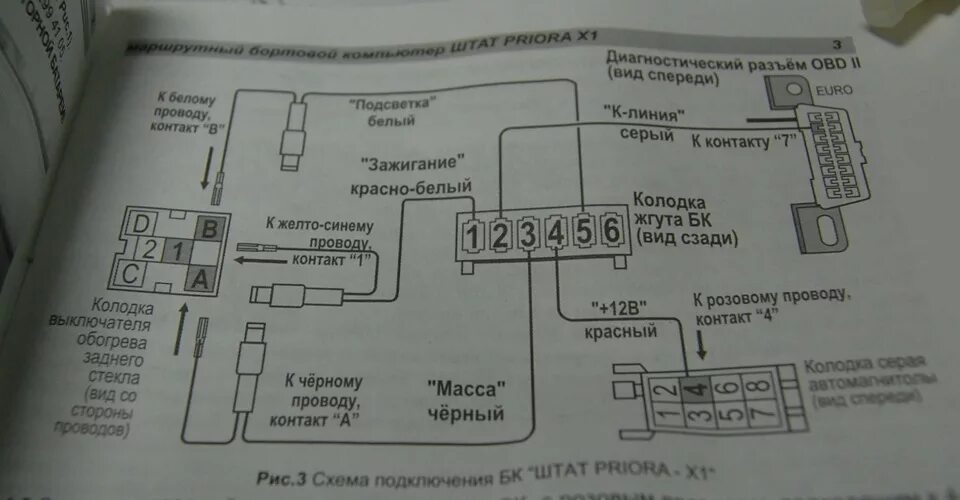 Подключение бортового компьютера калина 1 штат БК ШТАТ PRIORA-Х1 - Lada Приора хэтчбек, 1,6 л, 2008 года электроника DRIVE2