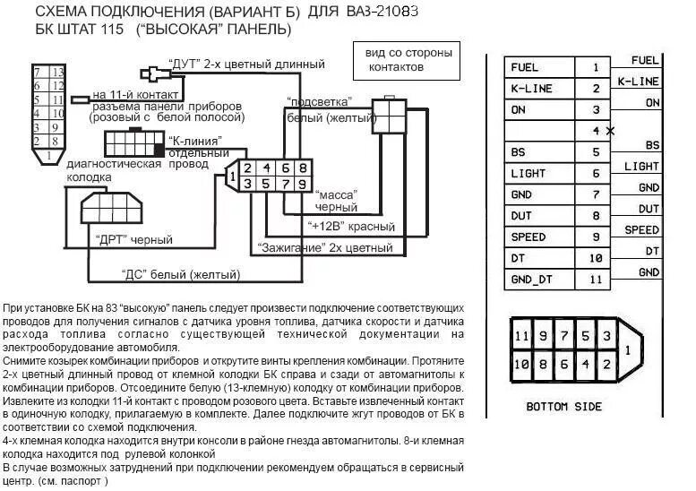 Подключение бортового компьютера штат 115 Ответы Mail.ru: Нужна электросхема БК гамма 512. кто чем поможет?