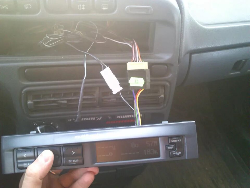 Подключение бортовой компьютер к магнитоле 001 "Бортовой компьютер Multitronics X150" - Lada 2114, 1,6 л, 2008 года другое 