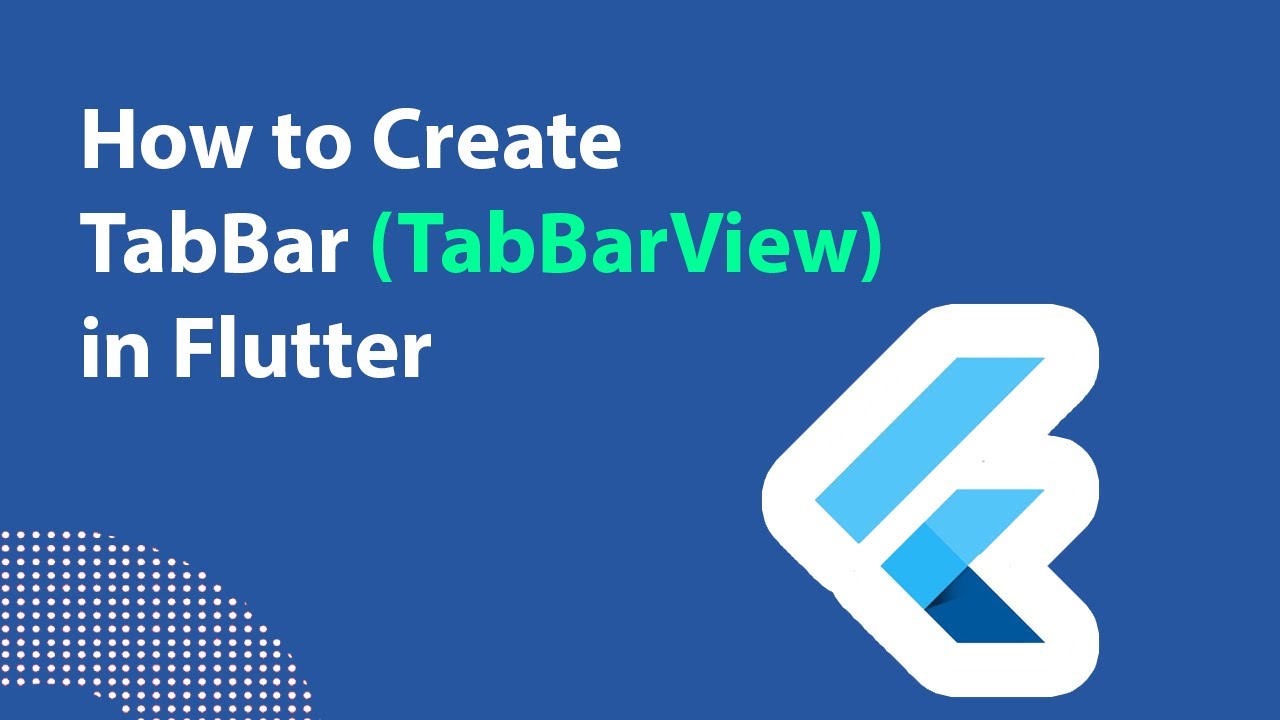 Подключение боя 1 Creating Tabs using TabBar, TabBarView, flutter tutorial Flutter tutorial for be