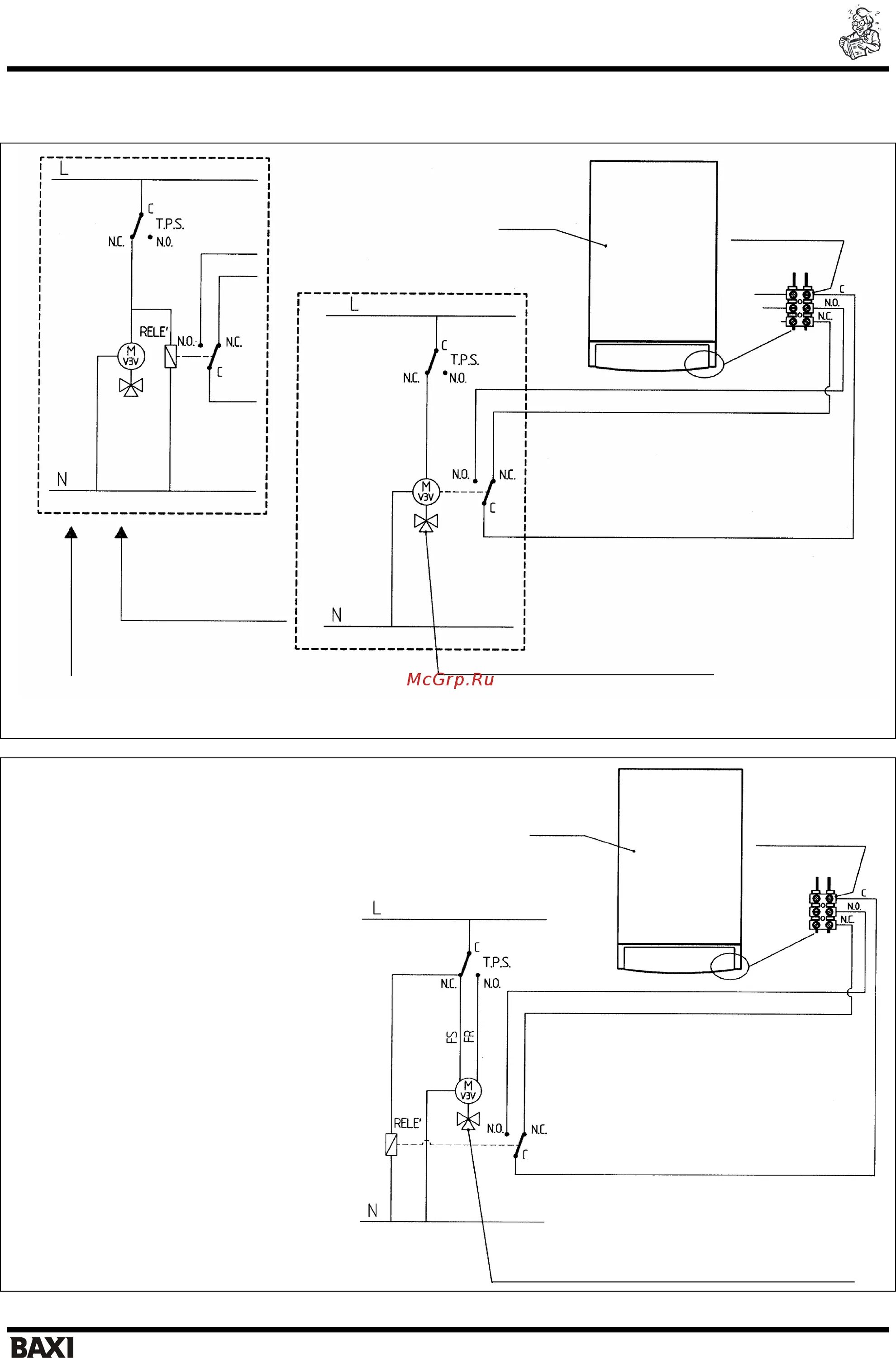 Подключение бойлера бакси Baxi ECO 280Fi 28/33 Газовые настенные котлы