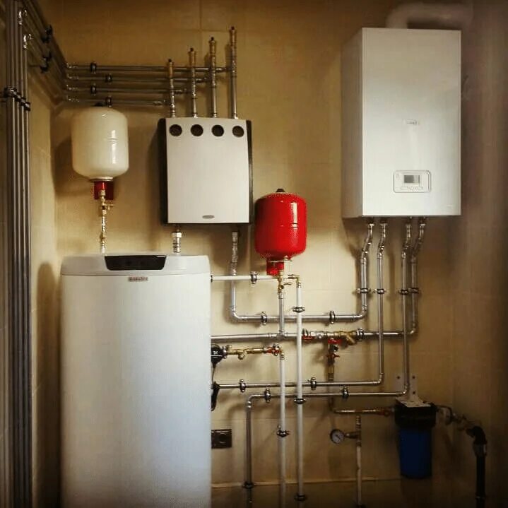 Подключение бойлера к котлу протерм пантера 25кто Примеры работ по монтажу систем отопления. - Азбука Тепла