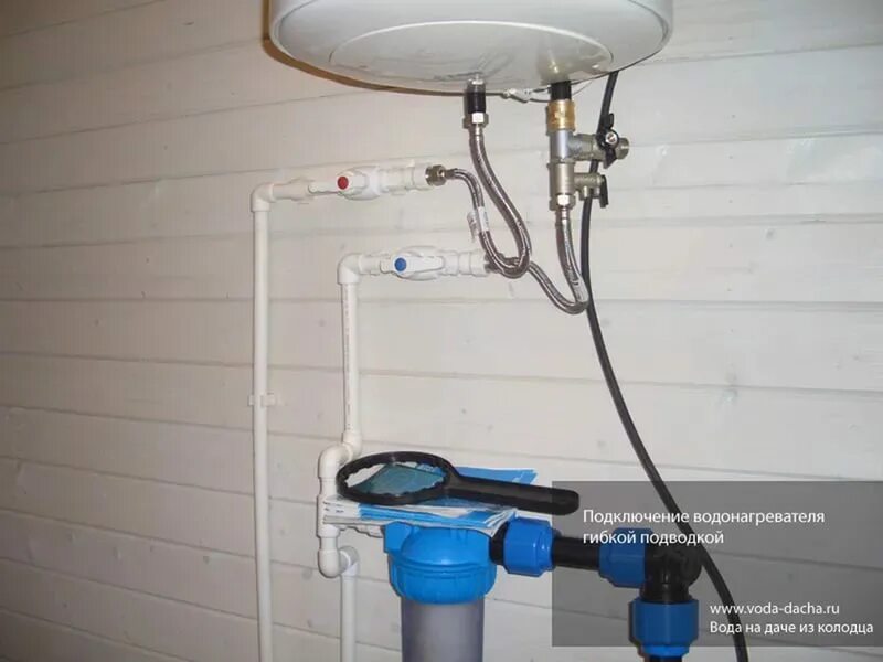 Подключение бойлера к скважине на даче Как подключить бойлер на даче