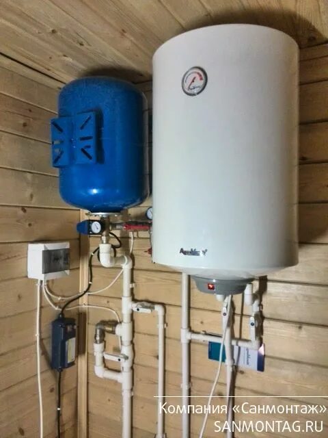 Подключение бойлера к скважине на даче Зимнее водоснабжение на даче