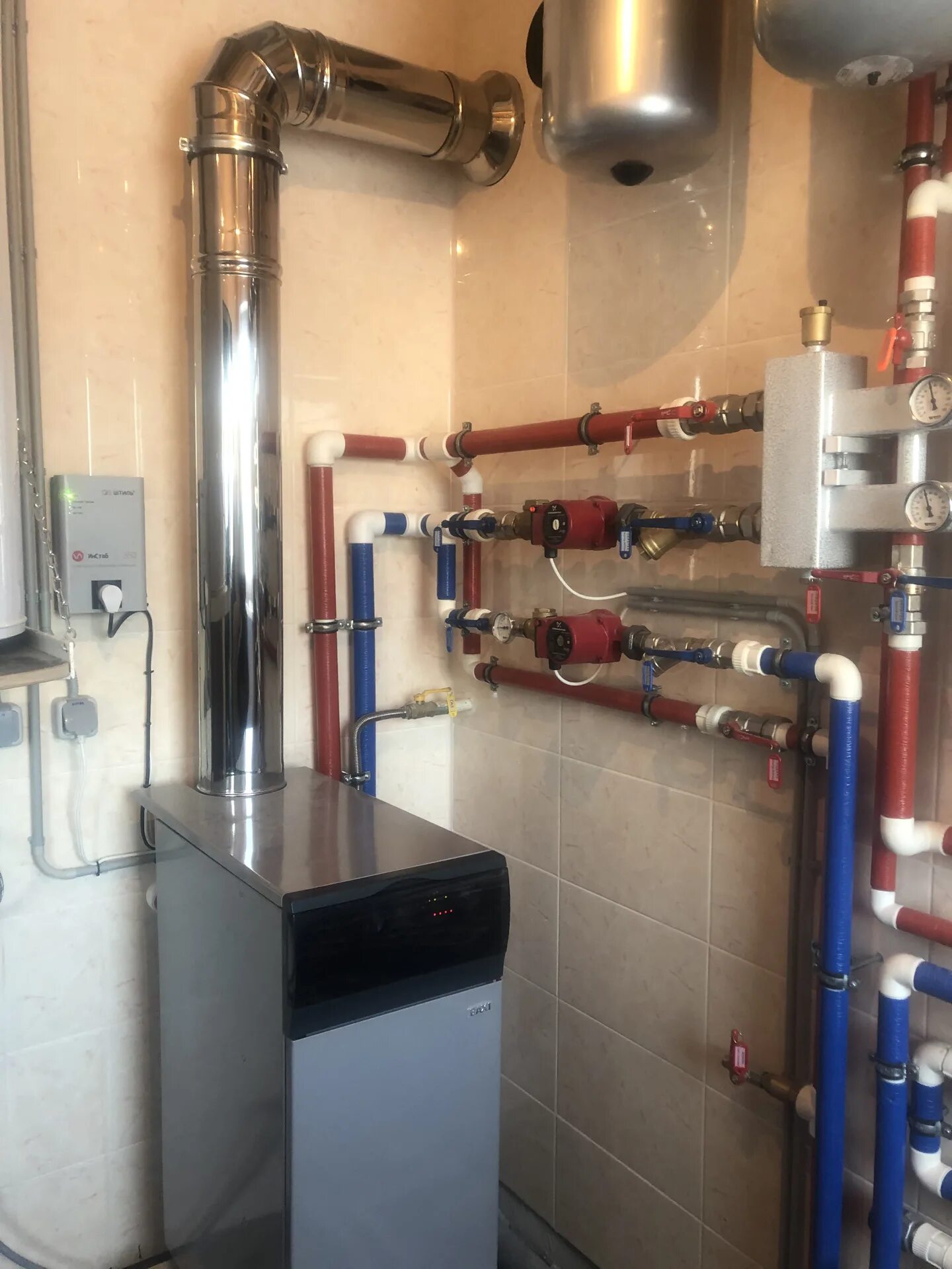 Подключение бойлера косвенного baxi slim Котельная в доме 200м2 - DRIVE2