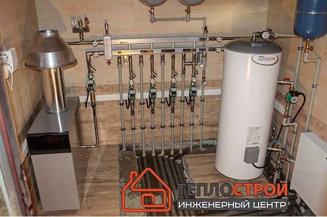 Подключение бойлера косвенного baxi slim Монтаж отопления в Грозном