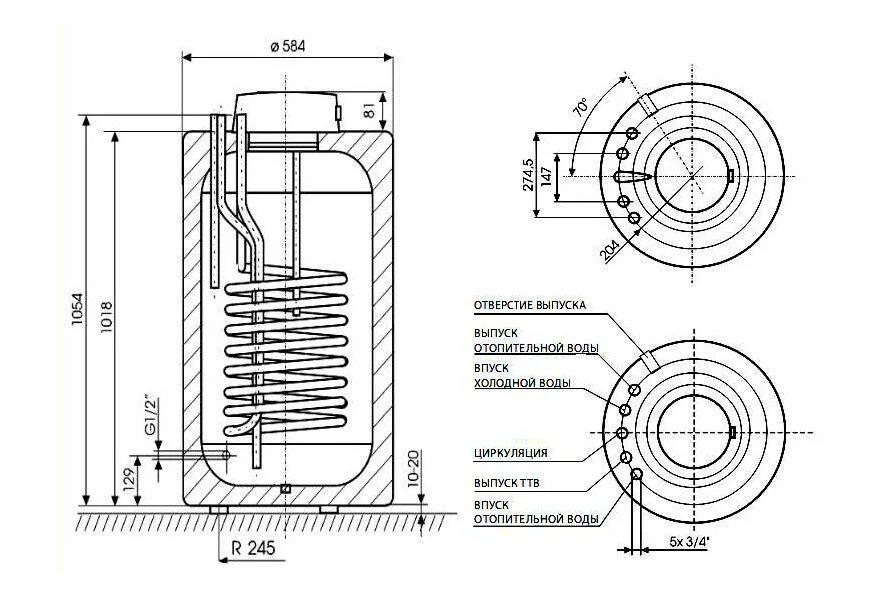 Котел Vaillant Thermoblock VC 106 EU HL тактует при нагреве