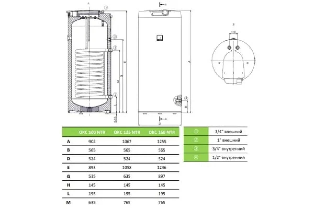 Подключение бойлера косвенного drazice Бойлер косвенного нагрева Drazice ОКС 160 NTR (Код товара:200039) купить по 7196
