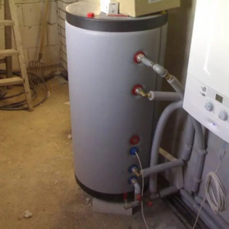 Подключение бойлера косвенного нагрева inox Отопление частного дома от "БиТерм" Минск - Монтаж бойлеров - Котлы и отопительн