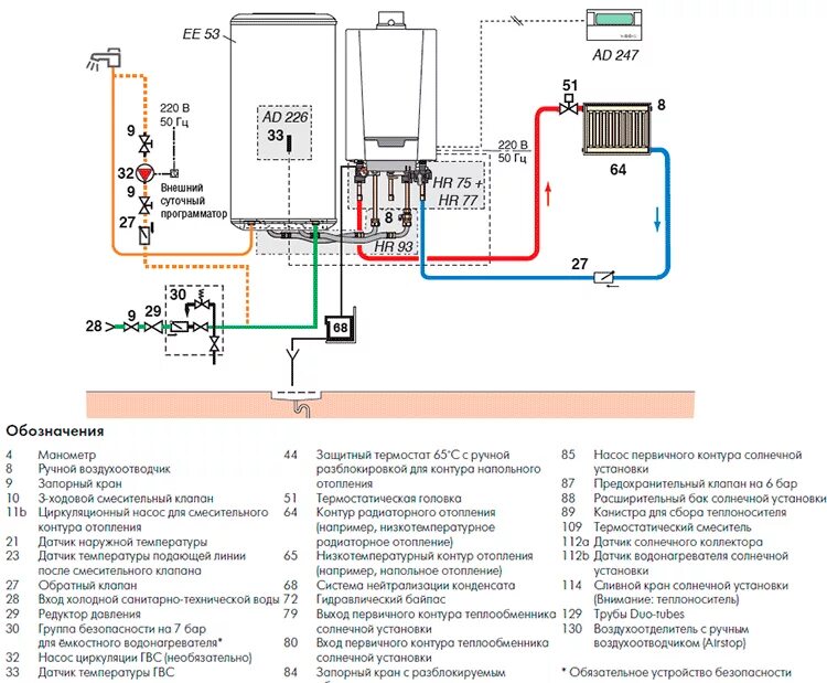 Подключение бойлера котлу vaillant Картинки ПОДКЛЮЧЕНИЯ ОДНОКОНТУРНОГО ГАЗОВОГО КОТЛА С ПОДКЛЮЧЕНИЕМ БОЙЛЕРА