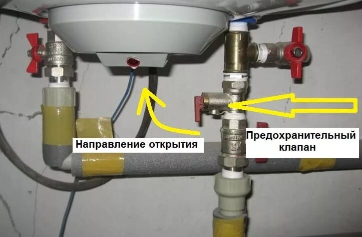 Подключение бойлера предохранительный клапан 2 способа почистить бойлер (водонагреватель) от накипи