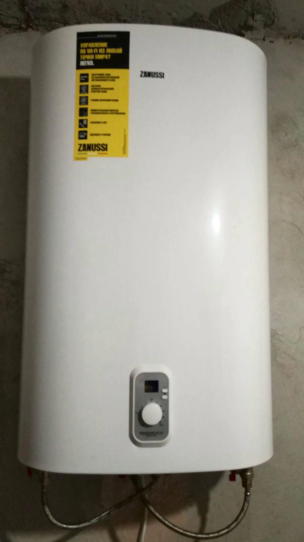 Подключение бойлера zanussi Водонагреватель накопительный ZANUSSI ZWH/S 80 Splendore XP 2.0 НС-1131402 - куп