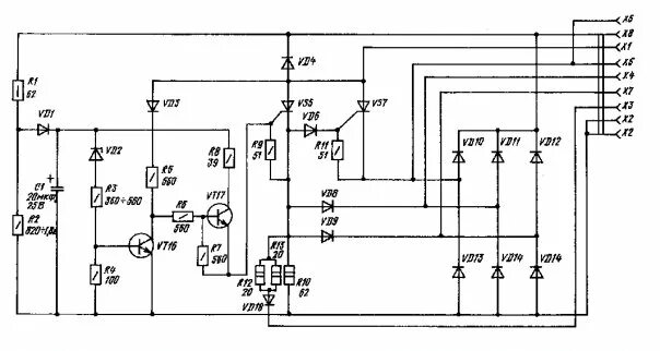 Подключение бпв 14 10 8а 14в БПВ 14-10. Фотография из альбома Схемы электрооборудования - 28 из 63 ВКонтакте