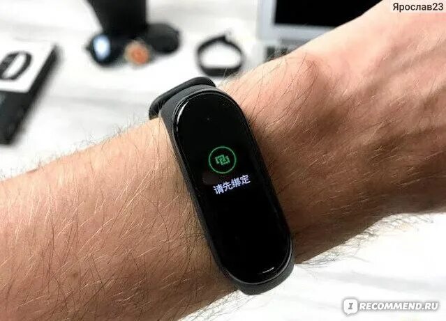 Подключение браслета к телефону Фитнес-браслет Xiaomi Mi Band 4 - "Отлично" отзывы