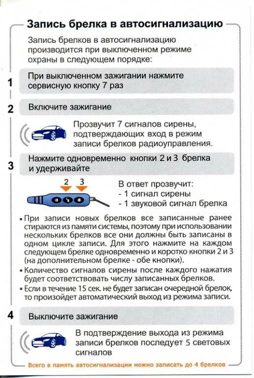 Подключение брелка старлайн а91 к сигнализации Как привязать брелок к сигнализации: перепрораммирование