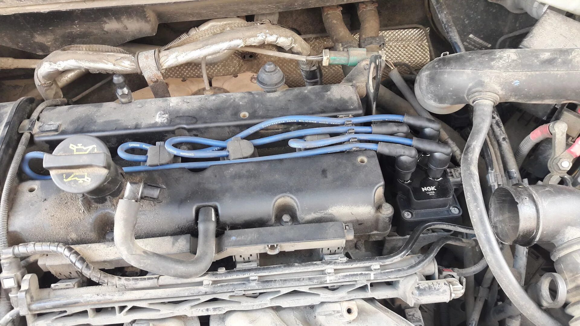 Подключение бронепроводов форд фокус 1 Замена высоковольтных проводов. - Ford Fusion, 1,6 л, 2007 года запчасти DRIVE2