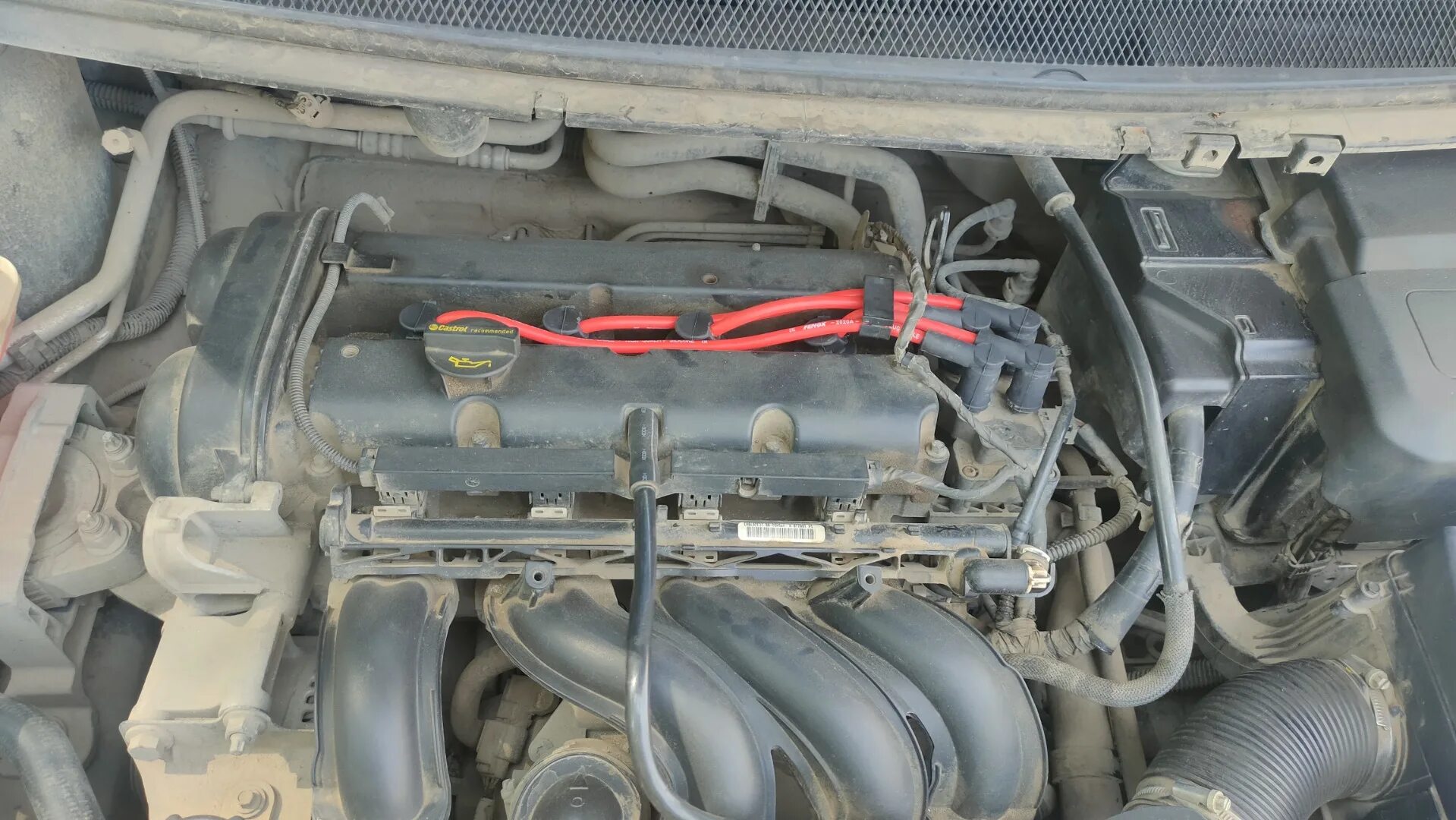 Подключение бронепроводов форд фокус 2 Высоковольтные провода. Замена. - Ford Focus II Hatchback, 1,6 л, 2010 года поло