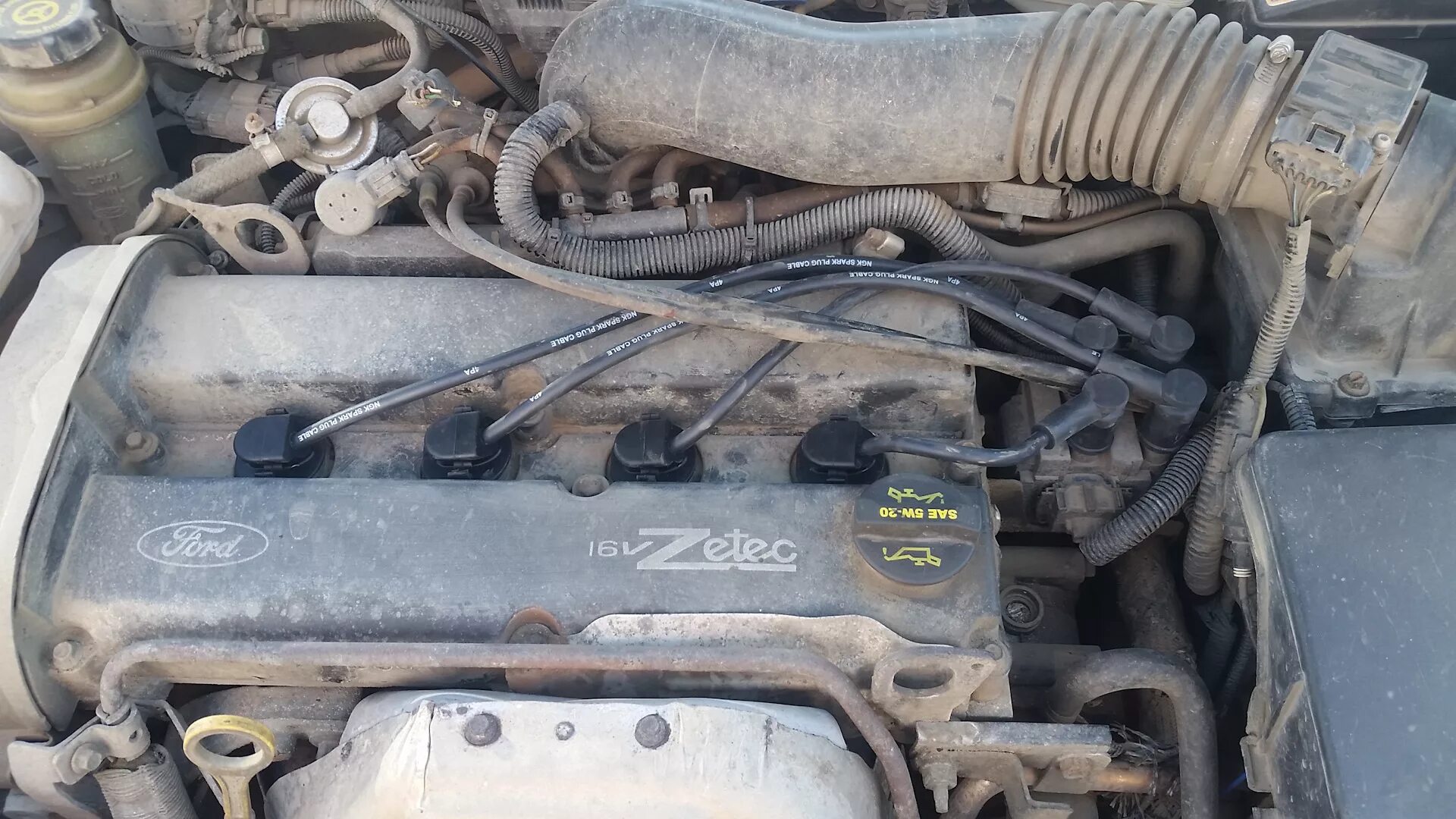 Подключение бронепроводов форд фокус 2 Замена высоковольтных проводов - Ford Focus I Hatchback, 2 л, 2003 года своими р