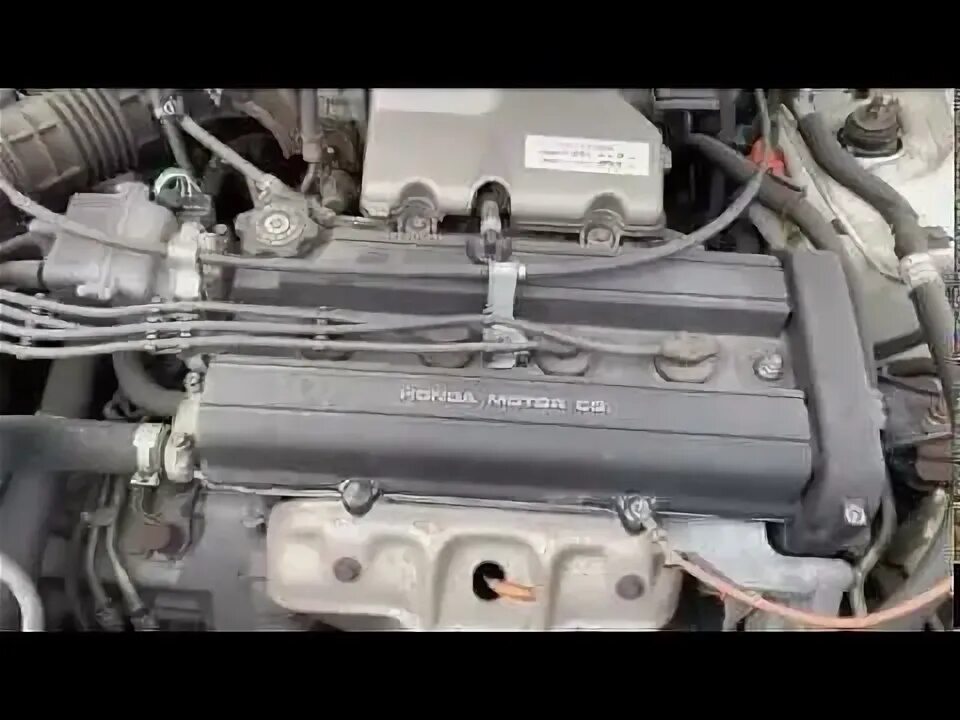 Подключение бронепроводов honda crv rd 1 Работа ДВС Honda CR-V RD1 B20B 1999 год - YouTube