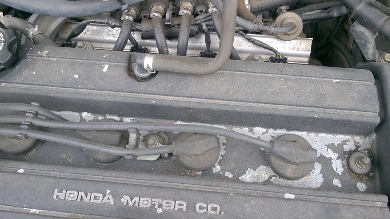 Подключение бронепроводов honda crv rd 1 Honda CRV RD 1, B20B3... - YouTube