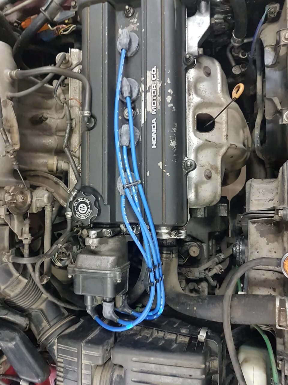 Подключение бронепроводов honda crv rd 1 Замена бронепроводов NGK - Honda CR-V (RD1, RD2), 2 л, 1996 года плановое ТО DRI