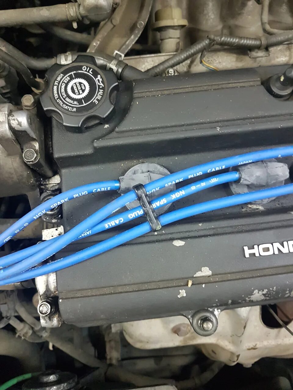 Подключение бронепроводов honda crv rd 1 Замена бронепроводов NGK - Honda CR-V (RD1, RD2), 2 л, 1996 года плановое ТО DRI