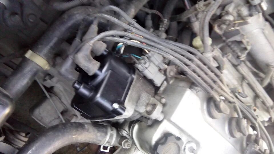 Подключение бронепроводов honda crv rd 1 Замена бегунка и крышки трамблера - Honda Civic Fastback (5G), 1,4 л, 1995 года 