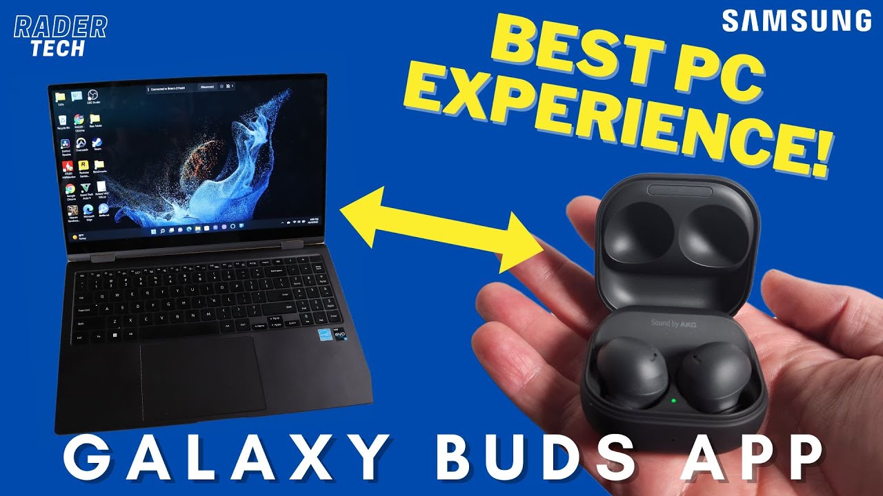 Подключение buds к компьютеру Galaxy Buds PC App Samsung Galaxy Buds2 Pro, Buds Live, Buds Pro - YouTube