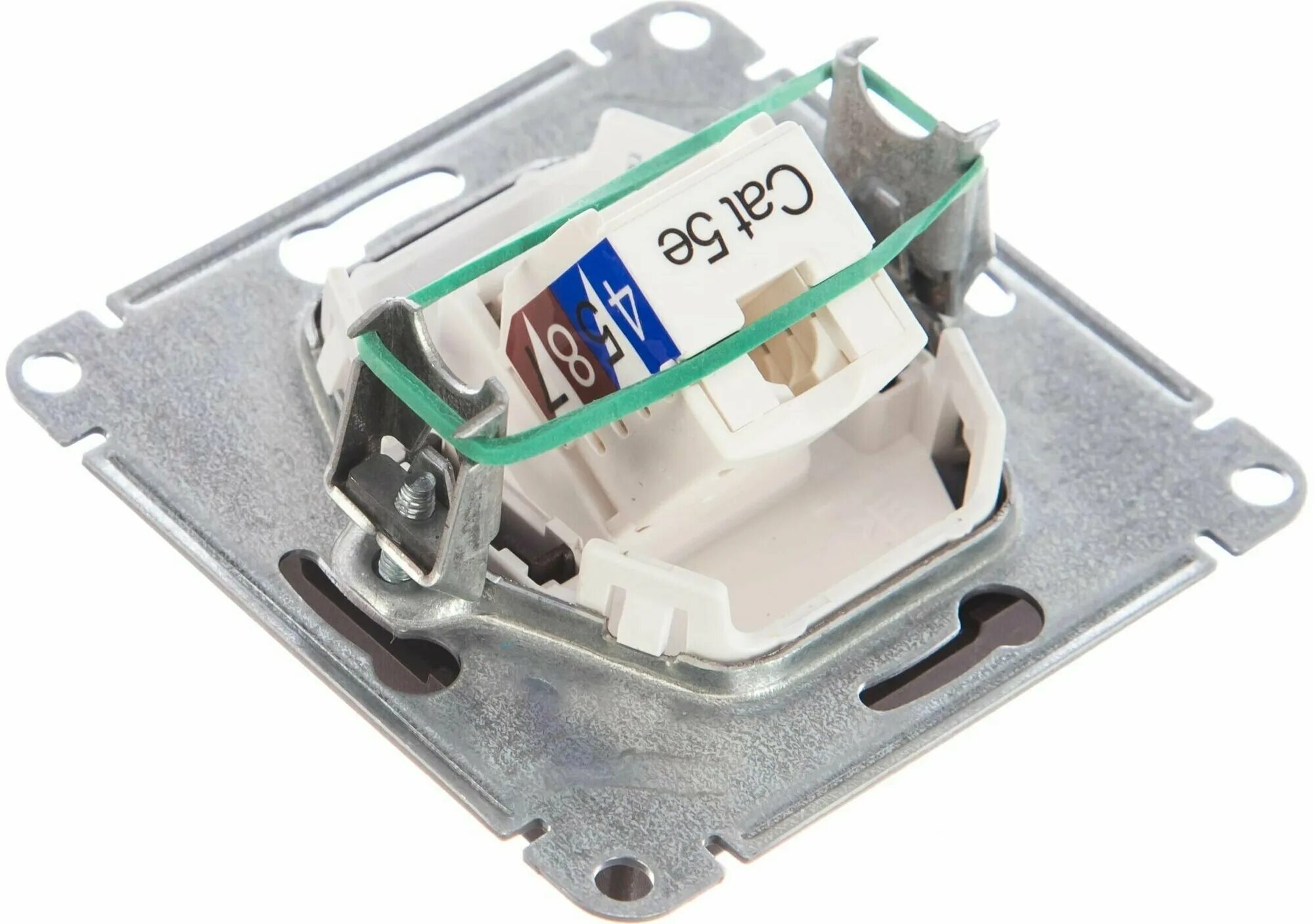 Подключение cat 5e розетка шнайдер Розетка компьютерная RJ45 Schneider Electric AtlasDesign, механизм, категория 5E
