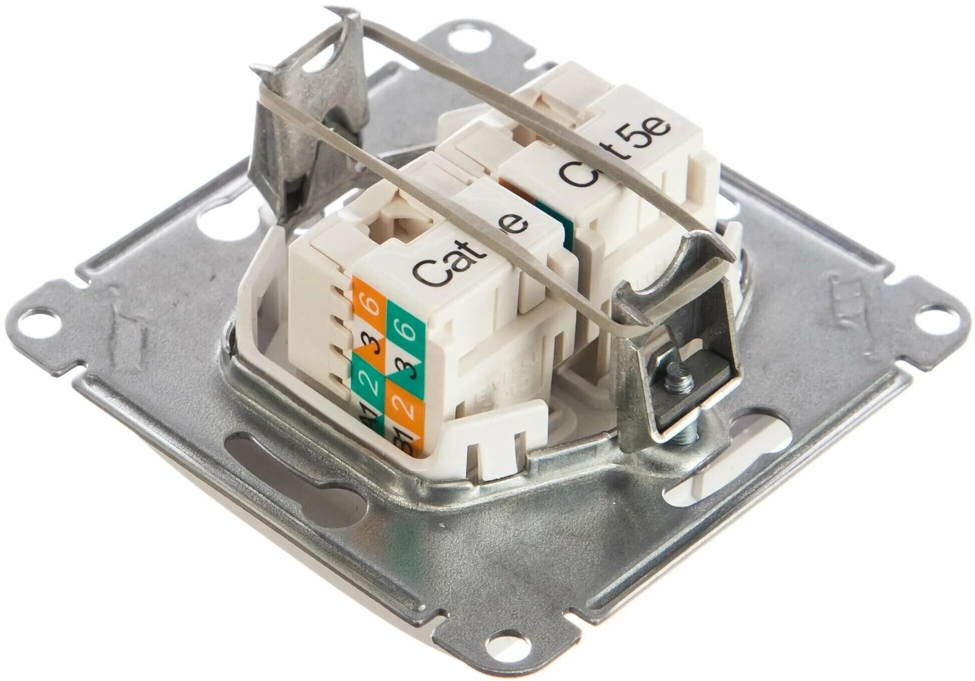 Подключение cat 5e розетка шнайдер Розетка компьютерная 2-м Glossa RJ45 кат.5E механизм бел. SE GSL000185KK - купит