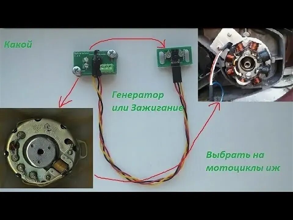 Подключение cdi зажигания на иж планета Какой генератор или зажигание выбрать на мотоциклы иж CDI, С МИНСКА,ИЛИ,ОПТИКУ -