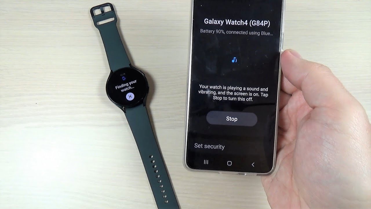 Подключение часов galaxy watch к телефону How to Find My Samsung Galaxy Watch 4 - If you lost it in nearby! - YouTube