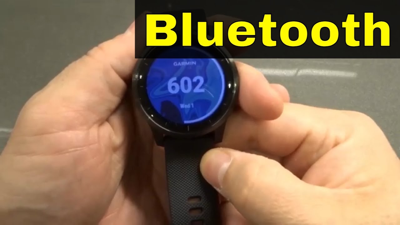 Подключение часов гармин к телефону How To Turn On Bluetooth On Garmin Vivoactive 4-Tutorial - YouTube