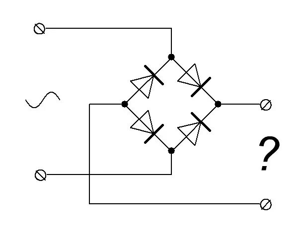 Подключение через диодный мост Диодный мост - Принцип работы, обозначение, виды
