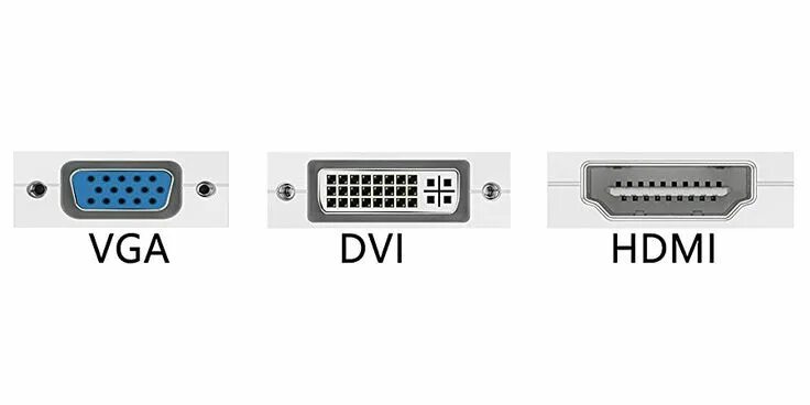 Подключение через дисплей порт VGA, DVI, HDMI Как подключить компьютер к телевизору Dvi, Hdmi, Vga