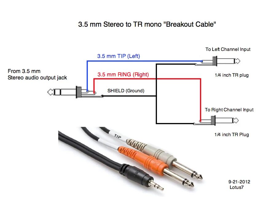 Подключение через джек 3 5Mm Audio Plug Wiring