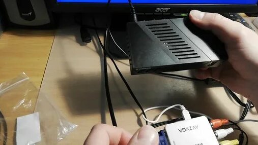 Подключение через экран Как подключить hdmi к старому телевизору переходник с Hdmi2av и переходник Av2hd