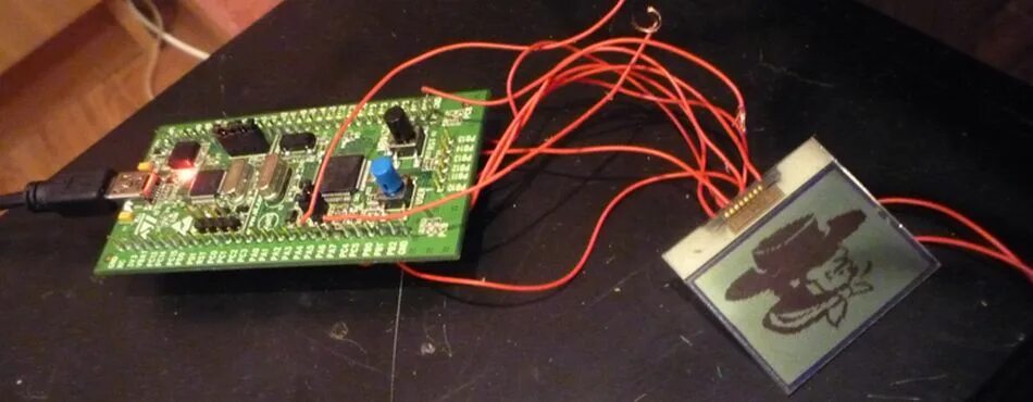 Подключение через экран Изучаем STM32 на практике. Часть 1. Подключение экрана от Siemens C55 / Habr