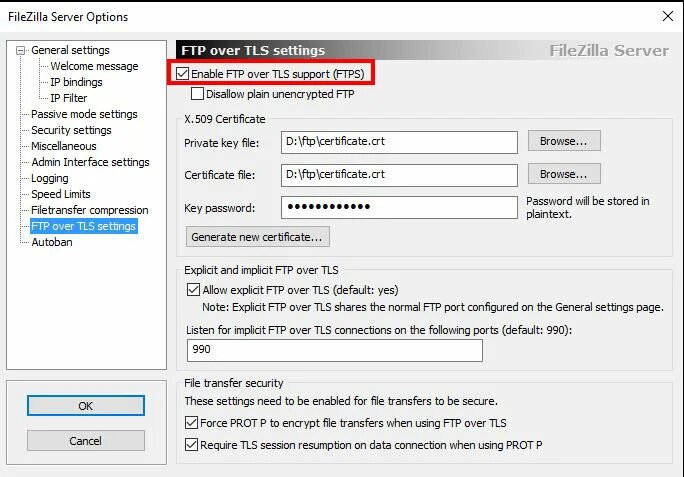 Подключение через ftp Картинки SERVER SETTINGS