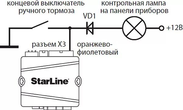 Подключение через концевик Проблема с ручником и автозапусуом исправлена - Daewoo Nexia (N150), 1,5 л, 2009