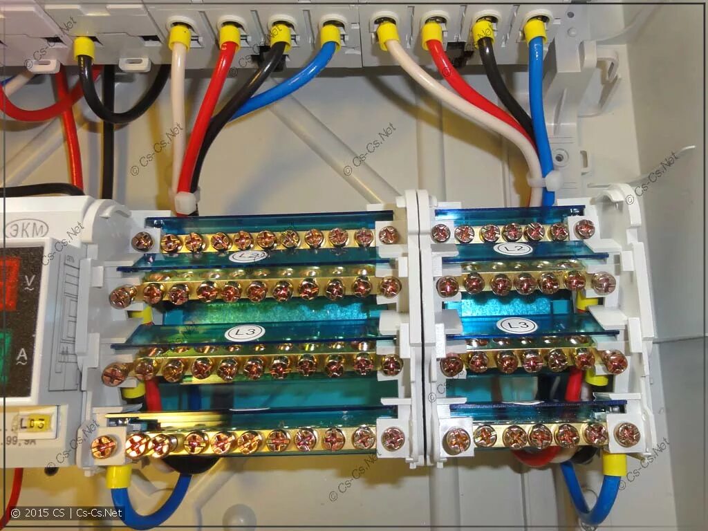 Подключение через кросс Бюджетный трёхфазный щит: Мастер-Класс - CS-CS.Net: Лаборатория Электрошамана