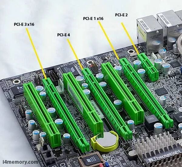 Подключение через pci Ответы Mail.ru: как понять сколько на материнке слотов под видеокарту? вопрос