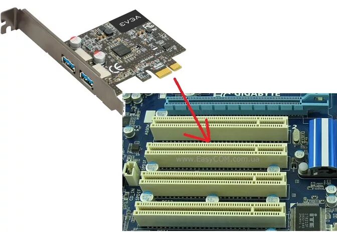 Подключение через pci Ответы Mail.ru: pci слот воткнуть pci-e x1 устройства