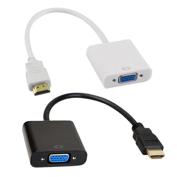 Подключение через переходник vga hdmi Переходник c HDMI на VGA - купить с доставкой по выгодным ценам в интернет-магаз