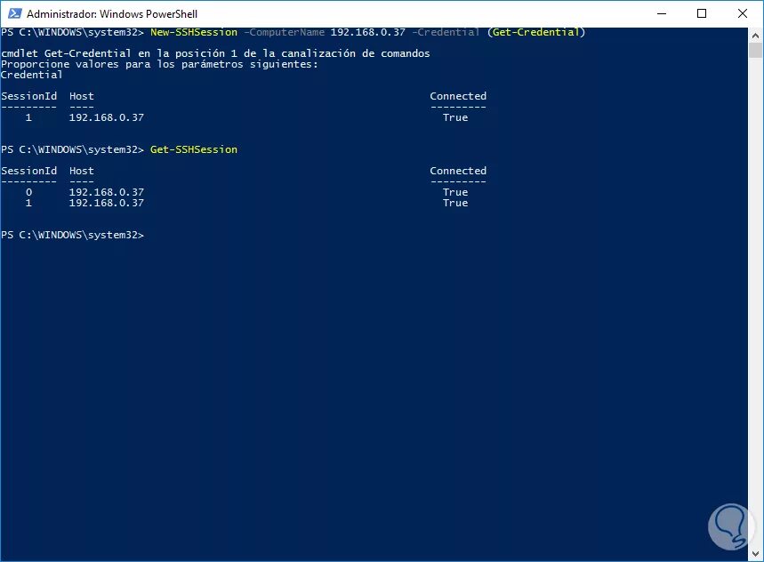 Подключение через powershell Cómo ejecutar SSH en PowerShell Windows 10 - Solvetic